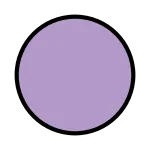 Purple Circle SVG Icon